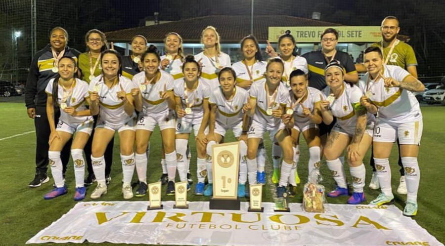 VIRTUOSA FC PROJETA EVOLUÇÃO AO FUTEBOL DE CAMPO