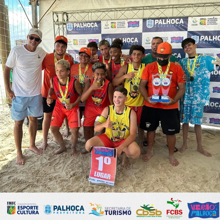 BEACH SOCCER EM PALHOÇA 
