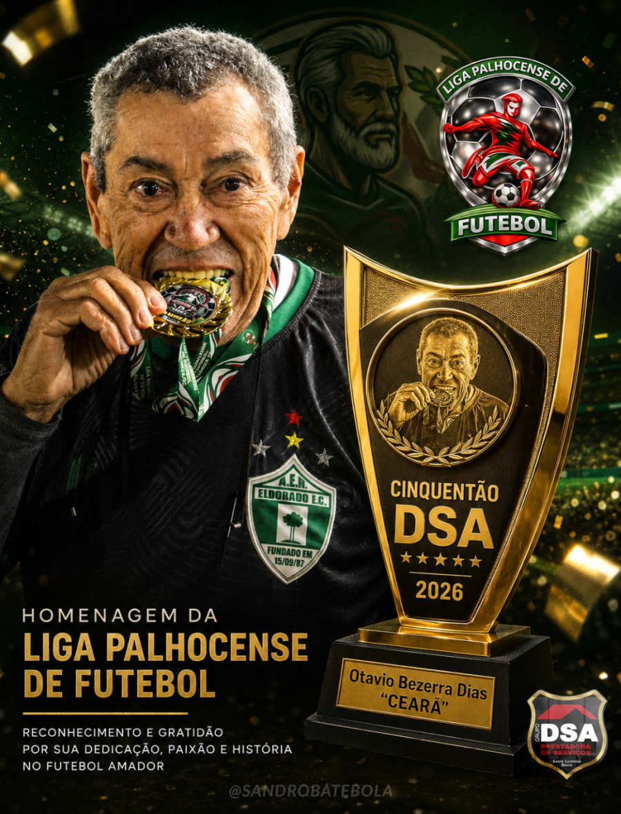 VEM HOMENAGEM NO CINQUENTÃO DE PALHOÇA 